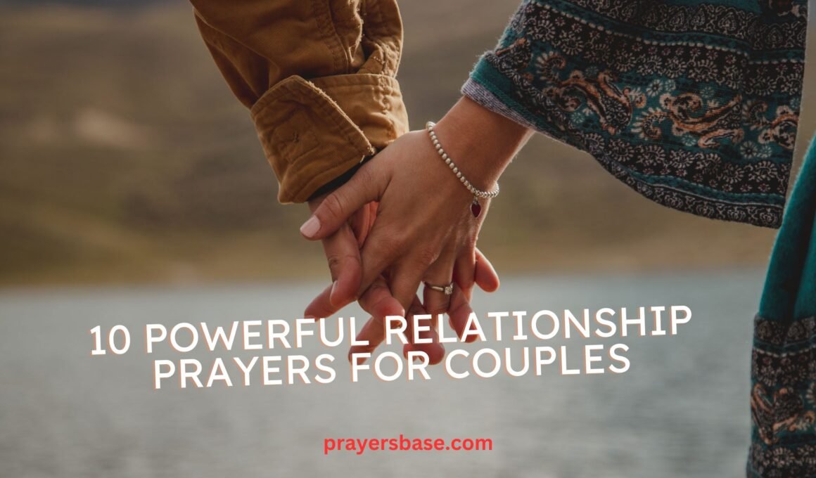 Relationship Prayers for Couples