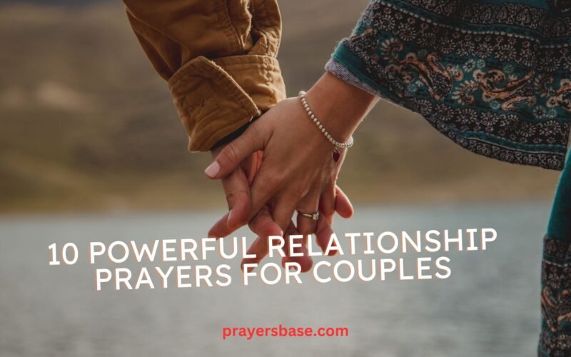 Relationship Prayers for Couples