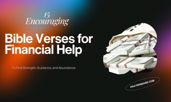 Bible Verses for Financial Help