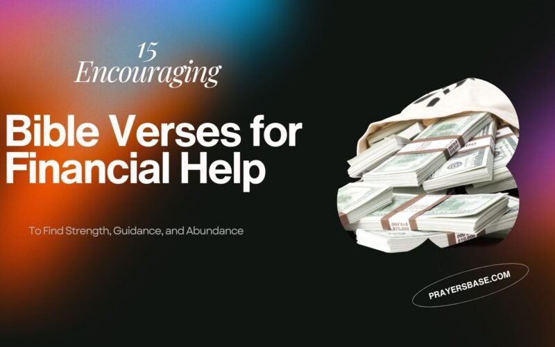 Bible Verses for Financial Help