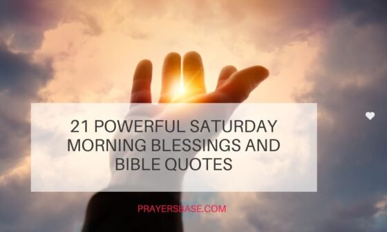 Saturday Morning Blessings