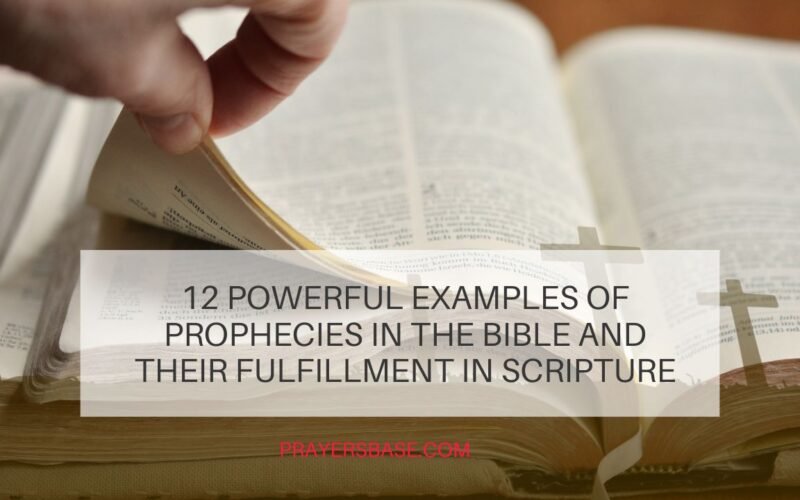 Examples of Prophecies in the Bible