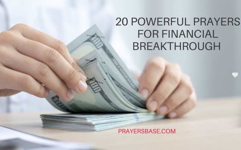 Prayers for Financial Breakthrough