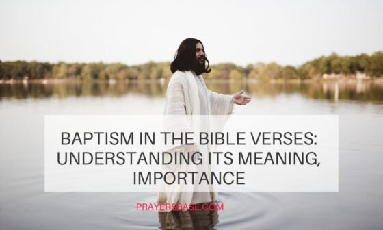 Baptism in the Bible Verses