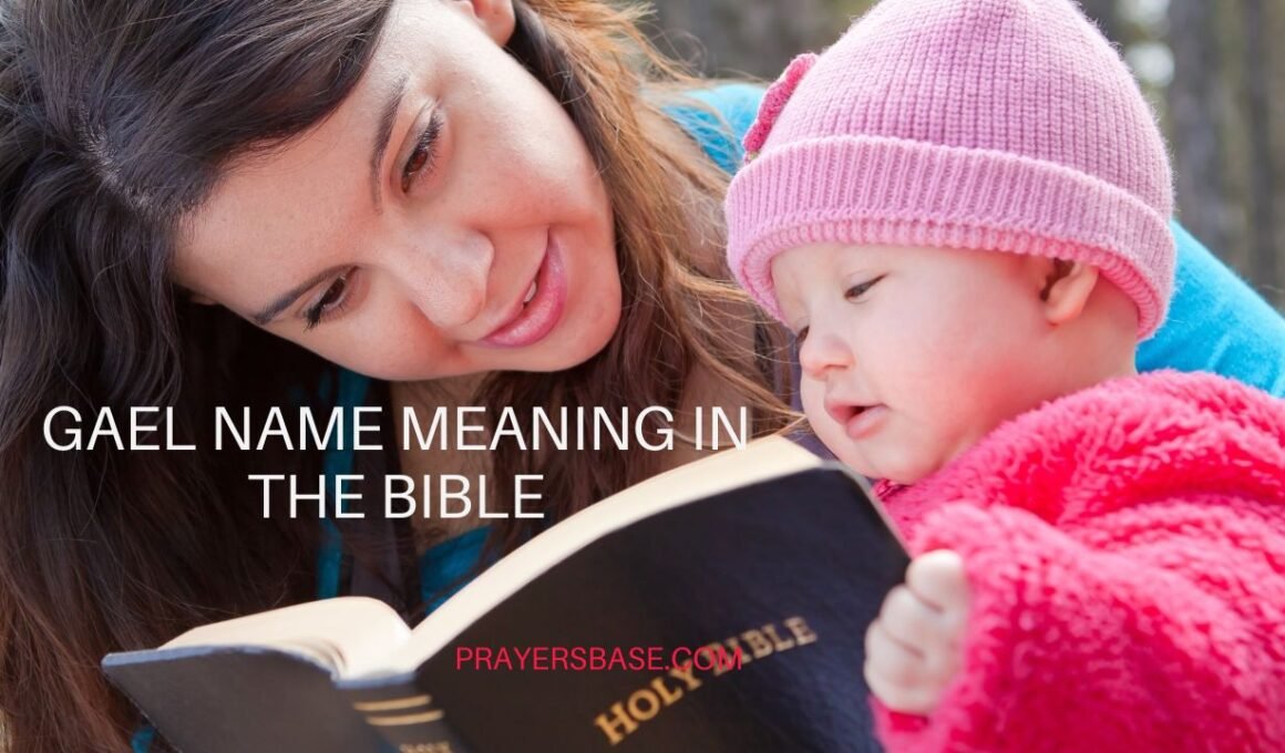 Gael Name Meaning in the Bible