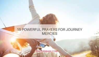 Prayers for Journey Mercies