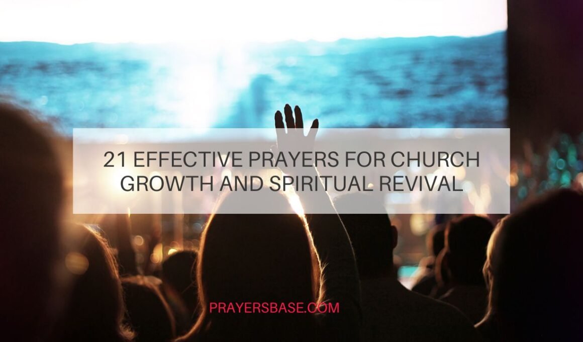 Prayers for Church Growth