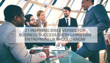 Bible Verses for Business Success