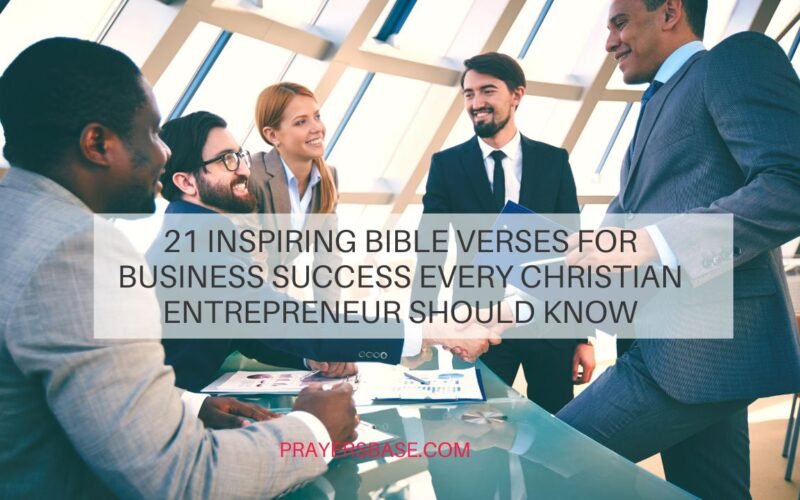Bible Verses for Business Success