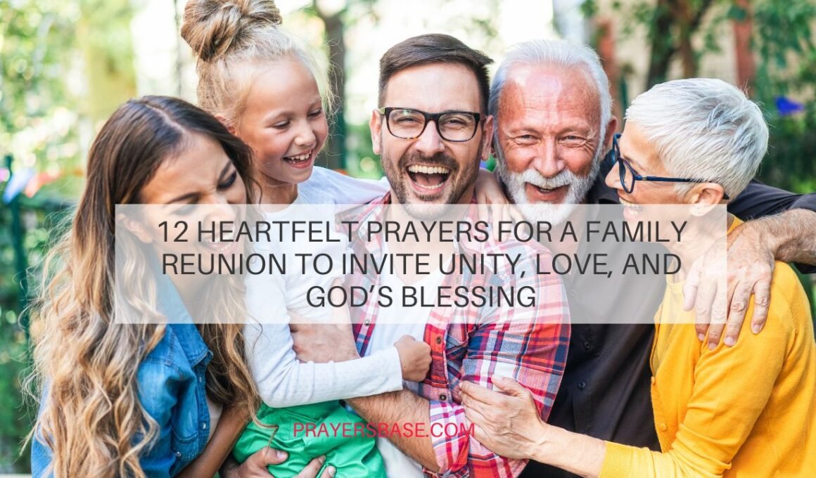 Prayers for a Family Reunion