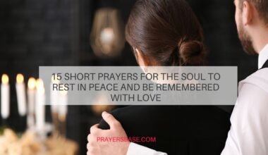 Short Prayers for the Soul to Rest in Peace