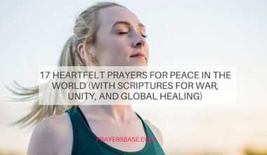 Prayers for Peace in the World