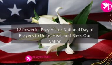 Prayers for National Day of Prayers