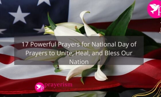 Prayers for National Day of Prayers