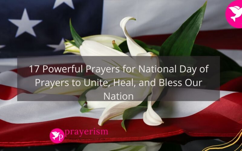 Prayers for National Day of Prayers