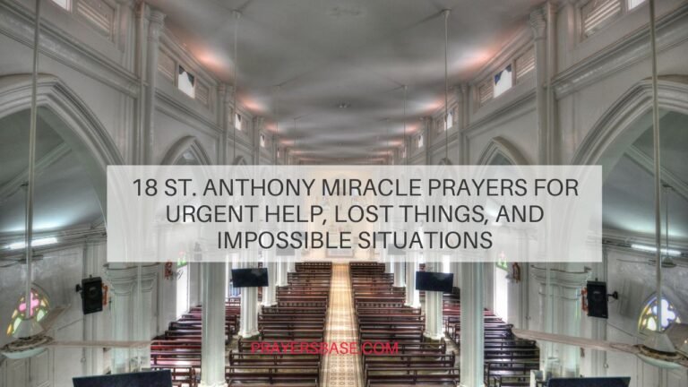 St. Anthony Miracle Prayers