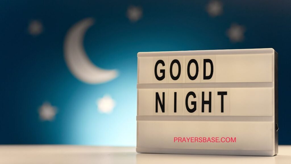 Prayers for a Good Night’s Sleep