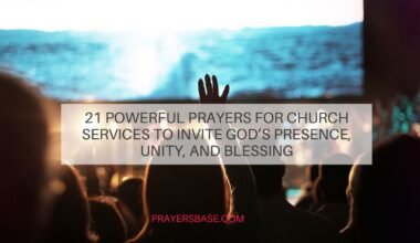 Prayers for Church Services