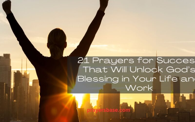 Prayers for Success