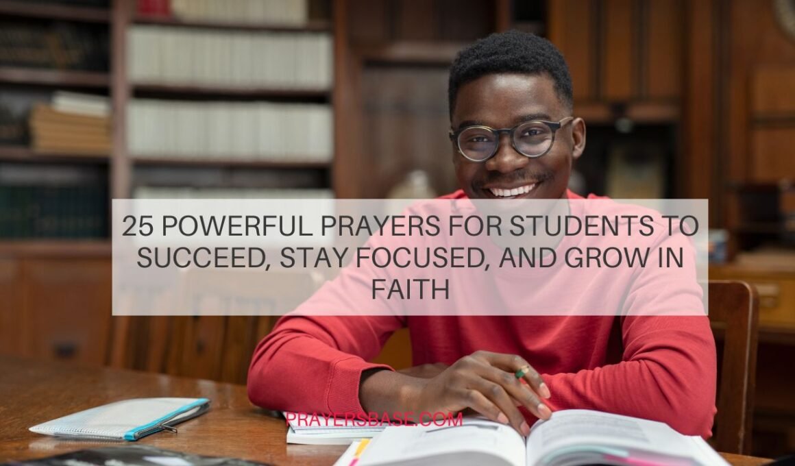 Prayers for Students to Succeed