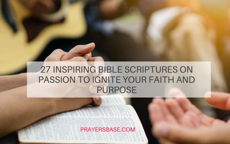 Scriptures on Passion
