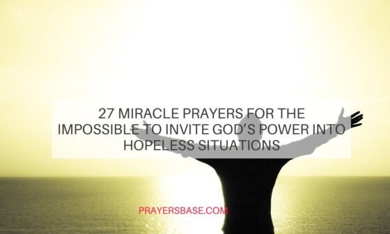 Miracle Prayers for the Impossible