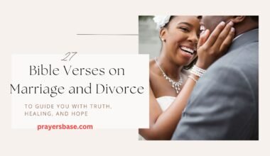 Bible Verses on Marriage and Divorce
