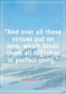 Colossians 3:14