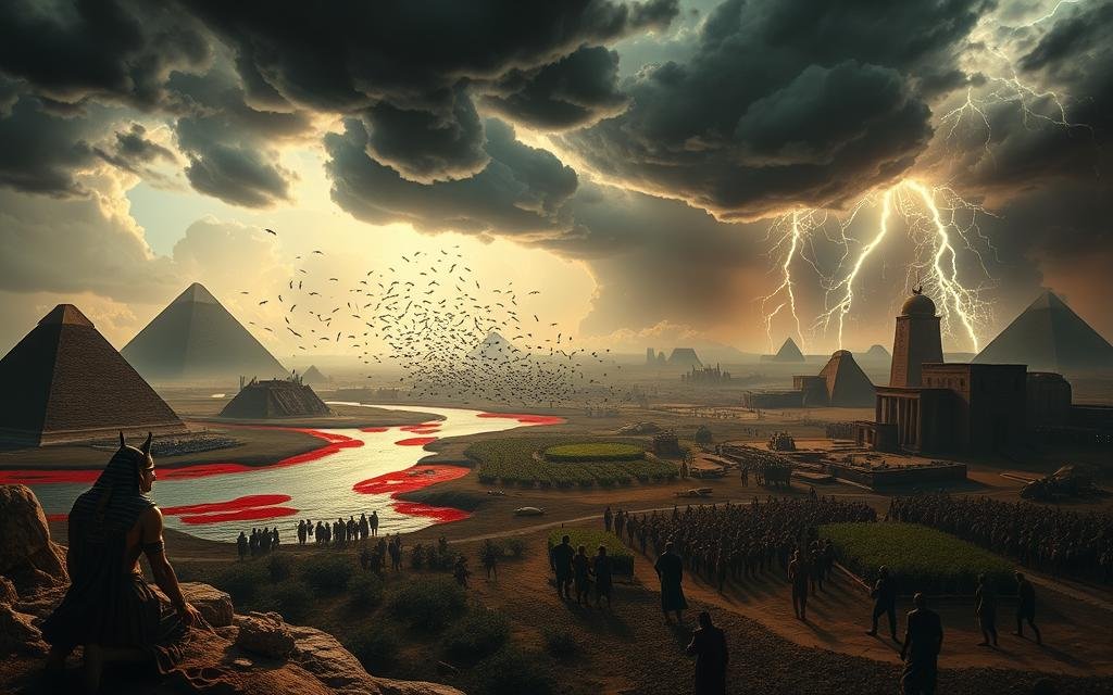 Divine Judgment in Egyptian Plagues