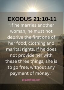 Exodus 21:10-11