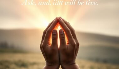 Meaning of Matthew 7:7 Ask and it will be given to you.