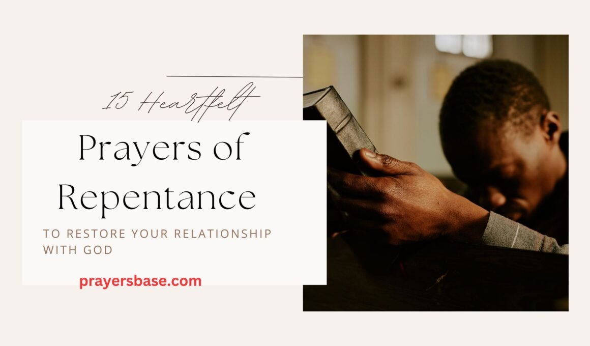 Prayers of Repentance