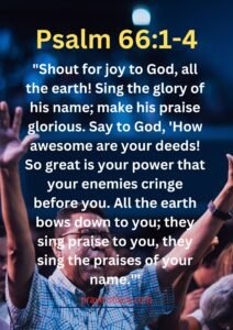 Psalm 66:1-4
