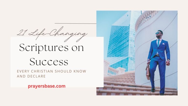 Scriptures on Success