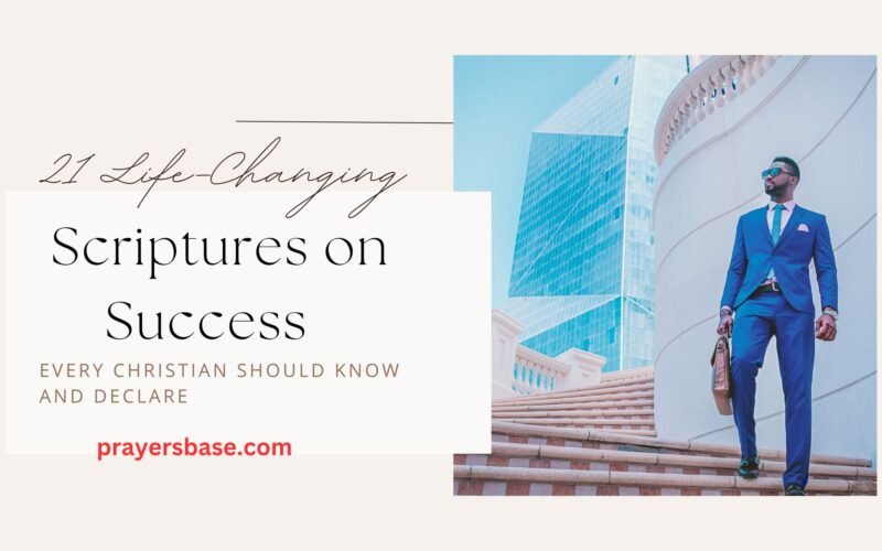 Scriptures on Success