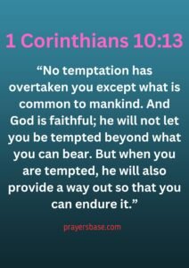 1 Corinthians 10:13