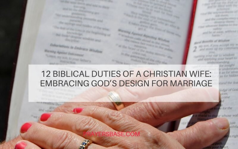 Duties of a Christian Wife