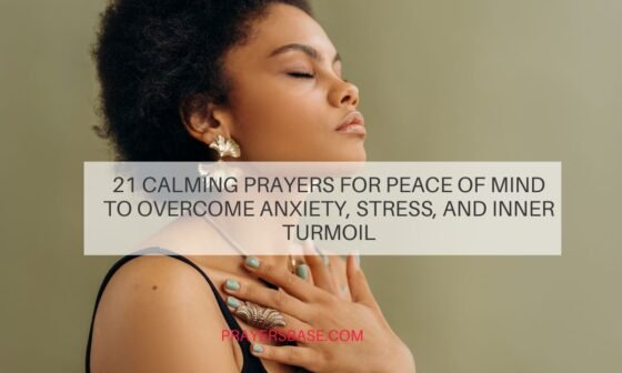 Prayers for Peace of Mind