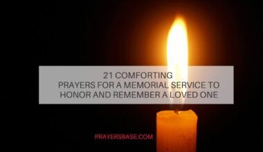 Prayers for a Memorial Service