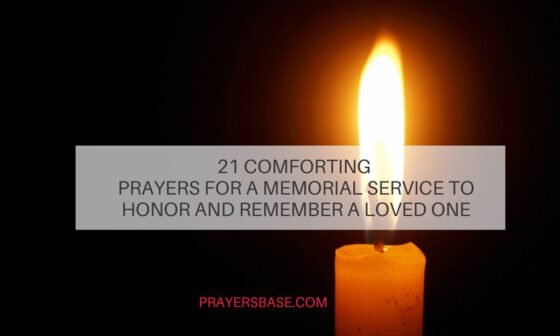 Prayers for a Memorial Service