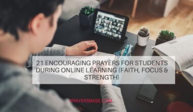 Prayers for Students During Online Learning