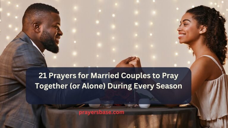 Prayers for Married Couples