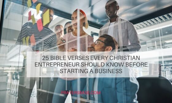 Bible Verses Every Christian Entrepreneur