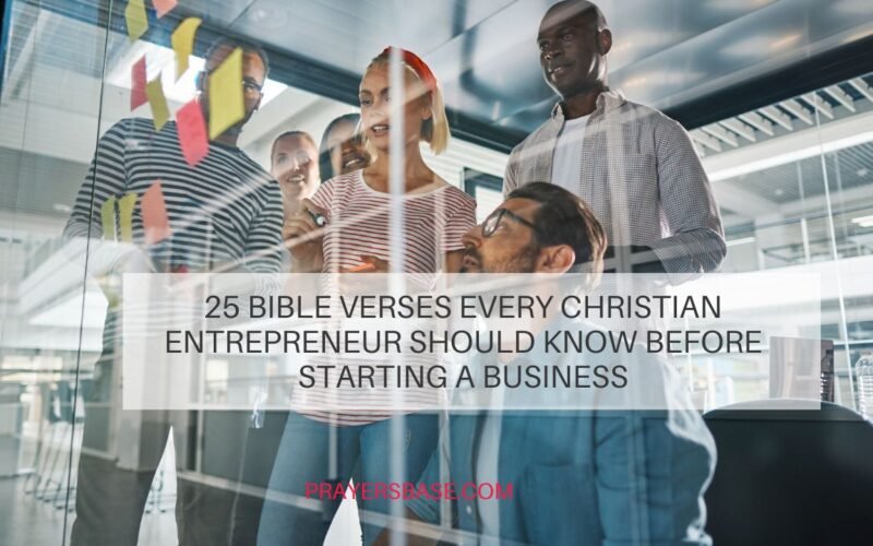 Bible Verses Every Christian Entrepreneur