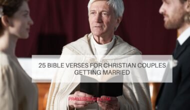 Bible Verses for Christian Couples Getting Married