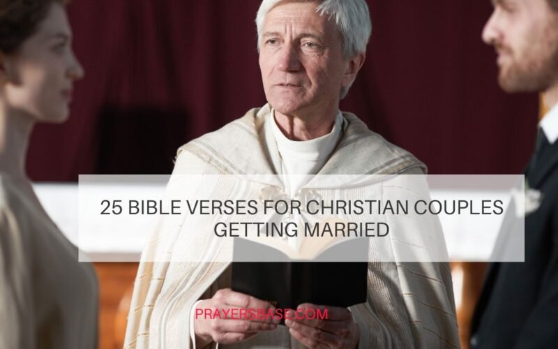 Bible Verses for Christian Couples Getting Married