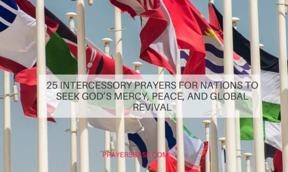 Intercessory Prayers for Nations
