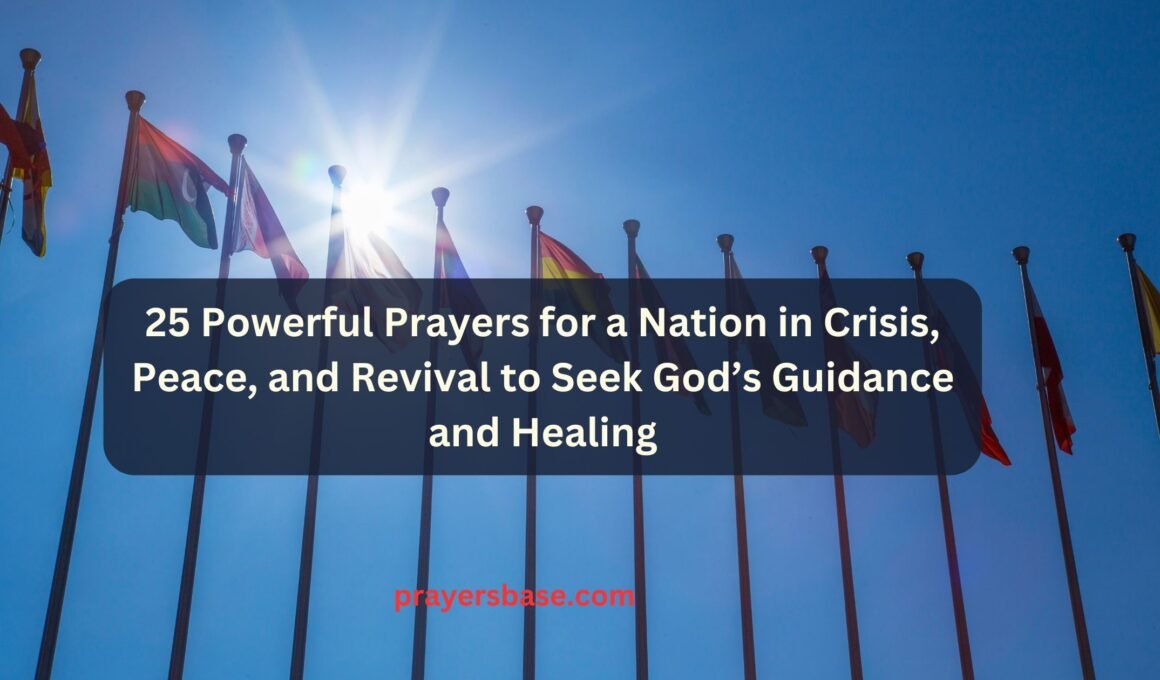 Prayers for a Nation