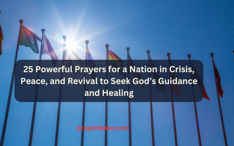 Prayers for a Nation