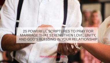 Scriptures to Pray for Marriage